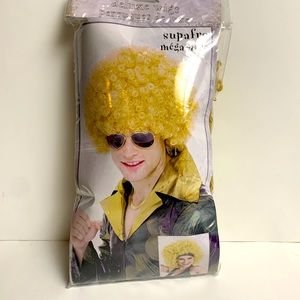 🎃 Suprafro Mega-Afro Blonde Wig by PMG Halloween-Unisex